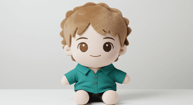 Nils Fleig plushie portrait